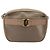 Bolsa de Ombro Salvatore Ferragamo Vala em Couro Bege Dourado Auth BA13281 - vista 2