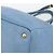Bolsa Tote PRADA de couro 2way Azul Ouro Auth 185152A Dourado - vista 15