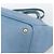Bolsa Tote PRADA de couro 2way Azul Ouro Auth 185152A Dourado - vista 17