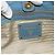 Bolsa Tote PRADA de couro 2way Azul Ouro Auth 185152A Dourado - vista 21