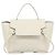 Céline CELINE Micro Belt Hand Bag Pelle Bianco Oro Auth 185630V D'oro - vista 13