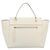 Céline CELINE Micro Belt Hand Bag Pelle Bianco Oro Auth 185630V D'oro - vista 2