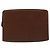 Clutch BALENCIAGA in pelle marrone oro Auth 178398 D'oro - vista 2