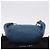 Bolsa de Alça de Corrente CHANEL em Pele de Cordeiro Azul e Ouro CC Auth 185410SAM Dourado - vista 12