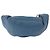 Bolsa de Alça de Corrente CHANEL em Pele de Cordeiro Azul e Ouro CC Auth 185410SAM Dourado - vista 2