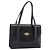 Borsa Christian Dior in pelle nera e oro Auth 185093 Nero D'oro