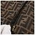FENDI Zucca Canvas Rock Schwarz Braun Authentisch 185019A - Ansicht 5