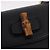 Borsa a mano GUCCI Bamboo in pelle nera e oro Auth 183361V Nero D'oro - vista 14