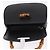 Borsa a mano GUCCI Bamboo in pelle nera e oro Auth 183361V Nero D'oro - vista 15