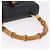 Borsa a mano GUCCI Bamboo in pelle nera e oro Auth 183361V Nero D'oro - vista 7