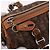 Borsa a tracolla Romantic in tela Christian Dior Trotter PVC Marrone Argento Auth 185666SAM - vista 17