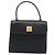 Céline CELINE Handtasche aus Leder Schwarz Gold Auth 185125 Golden - Ansicht 13