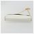 Borsa a tracolla con catena Christian Dior in pelle bianca e oro Auth BA13317 Bianco D'oro - vista 9