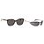 Gafas de sol Christian Dior de plástico 2 Set Black Brown Auth bs35615 Castaño Negro