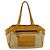 Borsa PRADA in tela Beige Gold Auth 184366 D'oro - vista 2