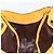 Borsa PRADA in tela Beige Gold Auth 184366 D'oro - vista 20