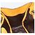 Borsa PRADA in tela Beige Gold Auth 184366 D'oro - vista 21