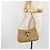 Borsa Salvatore Ferragamo Gancini in pelle vernice Beige Argento Auth BA13361A - vista 24