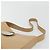 Borsa Salvatore Ferragamo Gancini in pelle vernice Beige Argento Auth BA13361A - vista 8