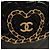 CHANEL Matelasse Chain Shoulder Bag Patent leather Black Gold CC Auth 184590SAM Nero D'oro - vista 18