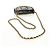 CHANEL Matelasse Chain Shoulder Bag Patent leather Black Gold CC Auth 184590SAM Nero D'oro - vista 7