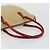 PRADA Tote Bag Canvas Beige Silber Auth bs35583 - Ansicht 7