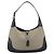 Bolso de Hombro GUCCI Jackie Lona Beige Plata 00963 Auth 185102V - vista 2