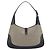 Bolso de Hombro GUCCI Jackie Lona Beige Plata 00963 Auth 185102V - vista 3