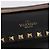 VALENTINO Marsupio con borchie in pelle nero e oro Auth BA13324A D'oro - vista 17
