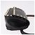 VALENTINO Marsupio con borchie in pelle nero e oro Auth BA13324A D'oro - vista 3