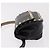 VALENTINO Marsupio con borchie in pelle nero e oro Auth BA13324A D'oro - vista 4