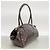 Borsa Louis Vuitton Vernis Sherwood PM Bordò - vista 2