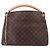 Borsa a Spalla Louis Vuitton Artsy MM Monogram Marrone Monogramma