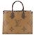 Tote 2-way Louis Vuitton Onthego MM Monogram Giant Monogramma - vista 3
