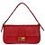 Fendi Mamma baguette in pelle Rosso
