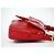 Fendi Mamma baguette in pelle Rosso - vista 4