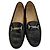 Tod's Loafer aus schwarzem Python-Leder