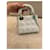 Borsa Mini Lady Dior in pelle bianca Bianco - vista 2