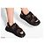 LOUIS VUITTON Sandali Chameleon comfort 39 NUOVI Marrone Nero Monogramma - vista 4