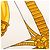 Hermès Hermes Carré 90 ARMETS en PANACHE Sciarpa con elmo piumato D'oro Crudo - vista 7