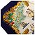 Hermès Hermes Carre 90 VOILES DE LUMIERE Sciarpa in seta Multicolore Blu navy - vista 4