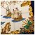 Hermès Hermes Carre 90 VOILES DE LUMIERE Sciarpa in seta Multicolore Blu navy - vista 6