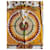 Hermès "Brésil" Sciarpa in seta 90x90 Marrone Bianco Rosso Verde Giallo - vista 4