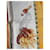 Hermès "Brésil" Sciarpa in seta 90x90 Marrone Bianco Rosso Verde Giallo - vista 5