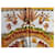 Hermès "Brésil" Sciarpa in seta 90x90 Marrone Bianco Rosso Verde Giallo - vista 8