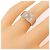 Cartier Tank Ring - 18K Weißgold mit Mondstein - Ansicht 5