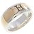 Ring Hermès Anello a fascia in argento 925 e oro giallo 18K Hermes