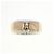 Ring Hermès Anello a fascia in argento 925 e oro giallo 18K Hermes - vista 2