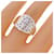 Ring Hermès Anello a fascia in argento 925 Hermes  - vista 5