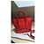 Céline Borsa Nano Luggage in pelle rossa Rosso - vista 2